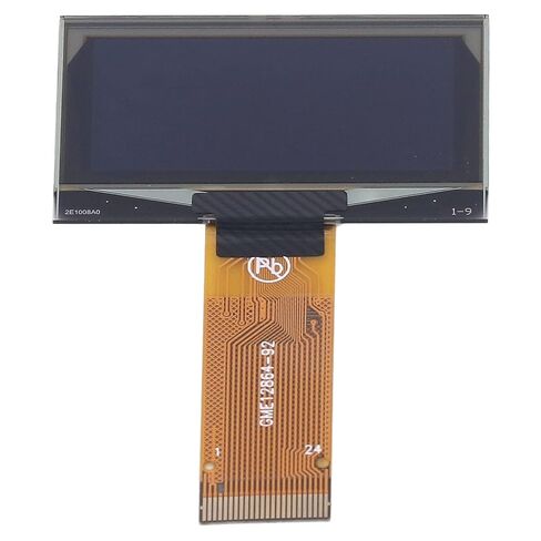 لوحة LCD رقمية، وحدة عرض LCD مرنة 24 دبوس SSD1309 Drive 1.54 بوصة 128x64 (MRC128-1 أبيض) in Kuwait