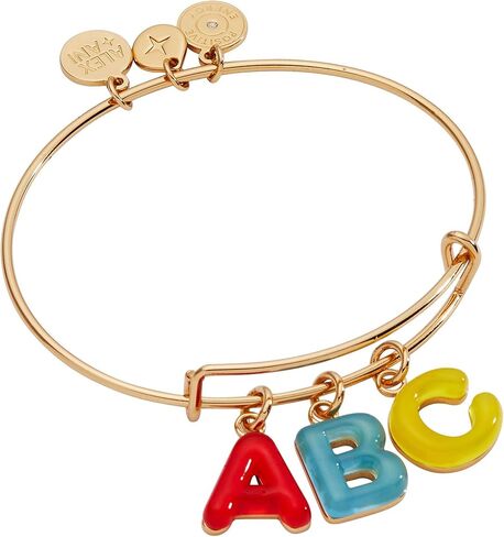 Alex and Ani Women's Teacher Bangle Bracelet, Rafaelian Gold Finish, 2 to 3.5 in in Saudi Arabia