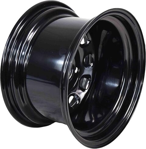 ITP Delta Steel Rear Wheel - 12x7 (2+5 offset) 4/110/Black in Saudi Arabia