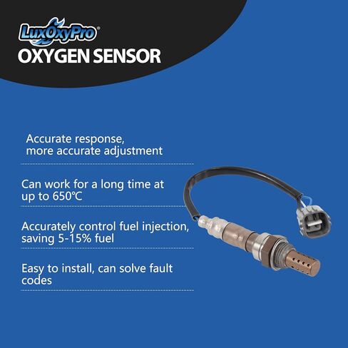 Oxygen O2 Sensor Downstream for Toyota 4Runner FJ Cruiser Camry for RAV4 Solara Tacoma 2.7L 3.0L 3.3L 3.4L 3.5L 4.0L V6 4.7L V8 2001-2012, Replace 234-4261 in Kuwait