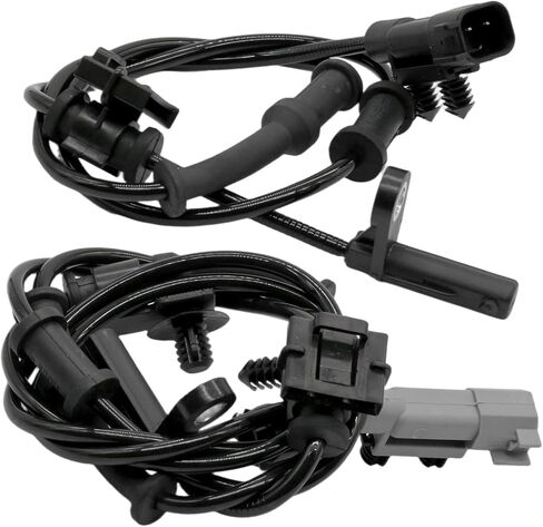 2PCS Rear Left and Right Abs Wheel Speed Sensor Compatible with Chrysler 300 Challenger Charger 4779642AA RWD w/o Heavy Duty Brakes 11 12 13 14 15 16 17 18 19 20 21 22 in Saudi Arabia