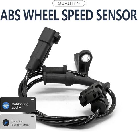 2PCS Rear Left and Right Abs Wheel Speed Sensor Compatible with Chrysler 300 Challenger Charger 4779642AA RWD w/o Heavy Duty Brakes 11 12 13 14 15 16 17 18 19 20 21 22 in Saudi Arabia