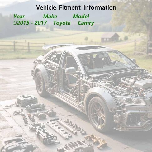 المصد الأمامي التجنيب 2 قطعة لـ 2015-2017 تويوتا كامري 2.5L/3.5L غاز/HEV OE #5253506190 5253606190 in Kuwait