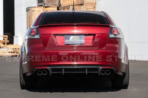 Replacement for 2008-2009 Pontiac G8 Models | Factory GXP Style Carbon Fiber Replacement Rear Bumper Lower Diffuser DIFF-951-BKCF in Kuwait