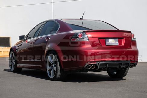 Replacement for 2008-2009 Pontiac G8 Models | Factory GXP Style Carbon Fiber Replacement Rear Bumper Lower Diffuser DIFF-951-BKCF in Kuwait