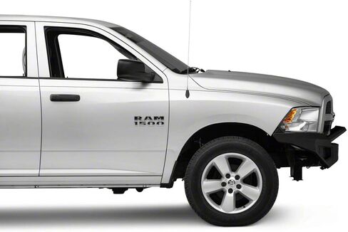 طوق المتراس فوق الراكب للمصد الأمامي للطرق الوعرة عالي الدقة متوافق فقط مع 13-18 RAM 1500، باستثناء المتمردين in Kuwait