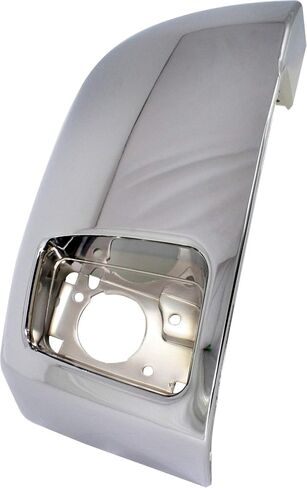 Garage-Pro Front, Passenger Side Bumper End Compatible with 2007-2012 Chevrolet Silverado 2500 HD, Fits 2007-2012 Chevrolet Silverado 3500 HD Chrome in Saudi Arabia