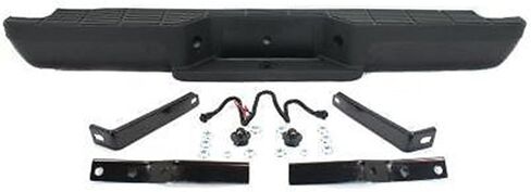 MBI AUTO - Steel Black, Complete Rear Step Bumper Assembly for 1993-2011 Ford Ranger, FO1102257 in Kuwait