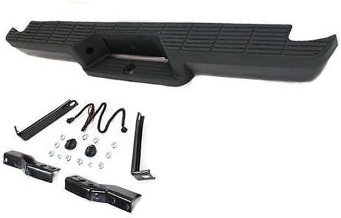 MBI AUTO - Steel Black, Complete Rear Step Bumper Assembly for 1993-2011 Ford Ranger, FO1102257 in Kuwait