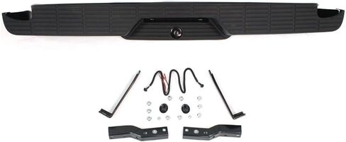 MBI AUTO - Steel Black, Complete Rear Step Bumper Assembly for 1993-2011 Ford Ranger, FO1102257 in Kuwait