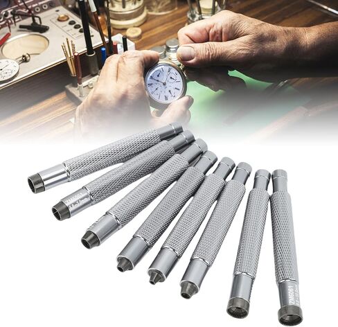 ciciglow Watch Crown Winder Tool, 8Pcs 2-10mm Watch Repair Kit Manual Winding Tool for Mechanical Watches in Saudi Arabia