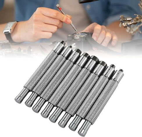 ciciglow Watch Crown Winder Tool, 8Pcs 2-10mm Watch Repair Kit Manual Winding Tool for Mechanical Watches in Saudi Arabia