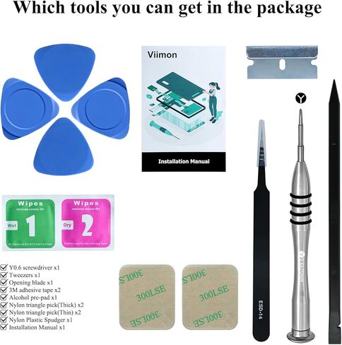 لسلسلة ساعات 5 44 مم مجموعات استبدال البطارية المتوافقة مع Apple Watch Series 5 موديل A2093 A2095 A2157 مع دليل التثبيت ومجموعات أدوات الإصلاح (44 مم) in Kuwait