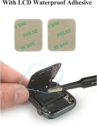 لسلسلة ساعات 5 44 مم مجموعات استبدال البطارية المتوافقة مع Apple Watch Series 5 موديل A2093 A2095 A2157 مع دليل التثبيت ومجموعات أدوات الإصلاح (44 مم) in Kuwait