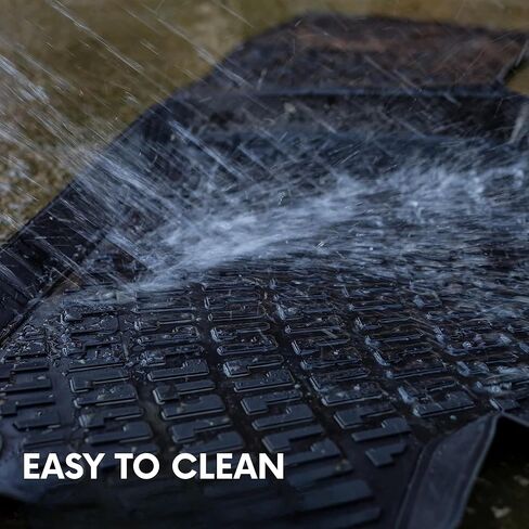 سجادات أرضية لسيارة BMW الفئة الخامسة E39 1996-2003 | بطانة أرضية مخصصة للسيارات | عديم الرائحة لجميع الأحوال الجوية مقاوم للماء بطانة ثلاثية الأبعاد | إكسسوارات داخلية سجادات السيارة باللون الأسود in Kuwait