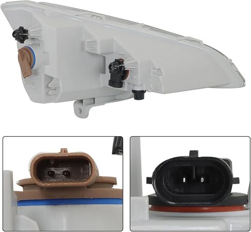 LABLT Left Side Fog Lights Replacement for 2018-2022 EcoSport Fog Lamps Assembly Replacement for GN1Z13200AC GN1Z13200AE FO1038185 FO1039179 FO2531173 in Saudi Arabia