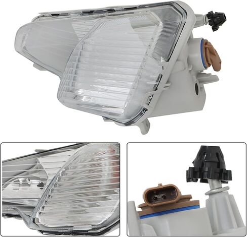 LABLT Left Side Fog Lights Replacement for 2018-2022 EcoSport Fog Lamps Assembly Replacement for GN1Z13200AC GN1Z13200AE FO1038185 FO1039179 FO2531173 in Saudi Arabia