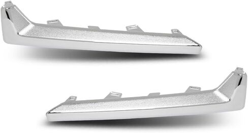 PIT66 Fog Light Molding Trim Driver Left Side Compatible with Subaru Forester 2017-2018 57708SG010, SU1046101 Silver in Saudi Arabia