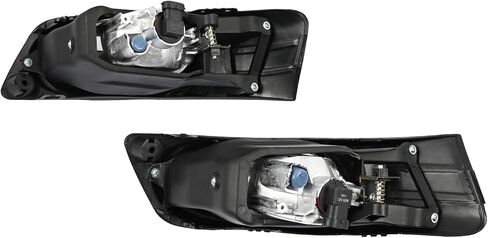 Front Left & Right Fog Lamp Assembly Compatible with Honda Fit 2012 2013 / Jazz Sport 2012 2013 Fog Lamp Bezel Cover Replace 33902-TK6-A51 33952-TK6-A51 HO2593130 HO2592130 in Kuwait