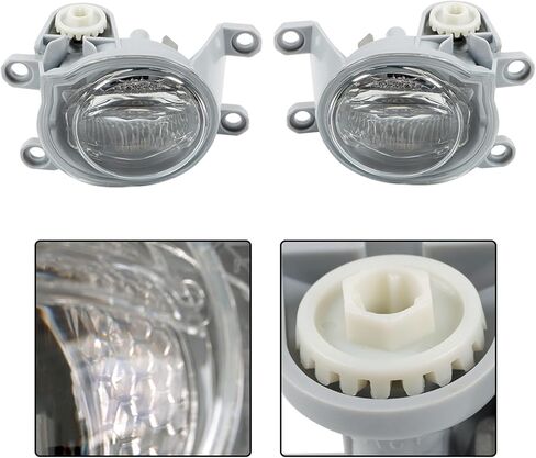 Left and Right Fog Lights Assembly Replacement for Corolla Hatchback 2019 2020 2021 Driver Passenger Side Clear Lens in Saudi Arabia