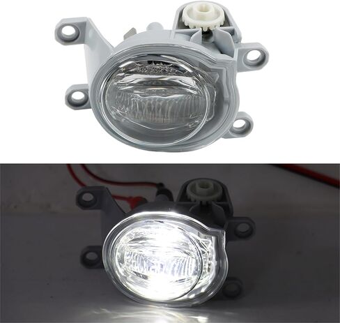 Left and Right Fog Lights Assembly Replacement for Corolla Hatchback 2019 2020 2021 Driver Passenger Side Clear Lens in Saudi Arabia