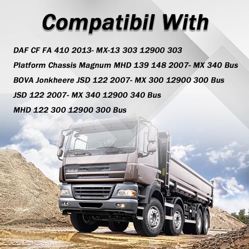1922496PE 1872106 Oil Filter Centrifugal Compatible with MX13 Engine DAF Truck CF FA 410 Magnum MHD MX340 Bus Platform Chassis Replace P550952 1643072 in Saudi Arabia