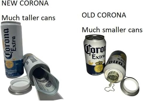 يمكن لبيرة كورونا المزيفة أن تكون آمنة لتحويل الخزائن السرية مع مساحة تخزين مخفية لإخفاء المال والمجوهرات أي شيء in Kuwait