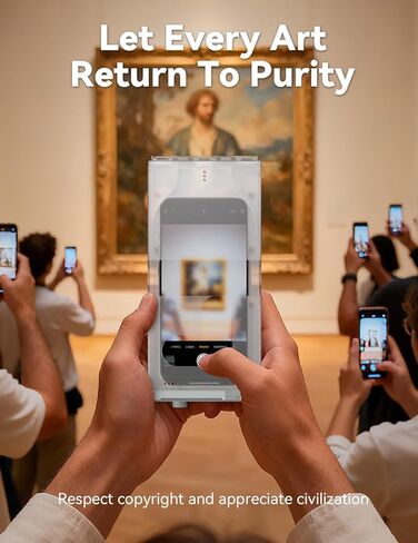 صندوق قفل الهاتف المحمول مع هواتف iPhone وAndroid، قفل هاتف ذاتي التحكم لمساعدة الأطفال والطلاب والكبار على التركيز على الظهر، ومنع التصوير غير المصرح به أثناء الاجتماعات وعروض الأوبرا in Kuwait
