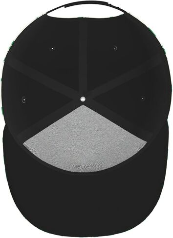 St. Patrick's Day Green Shamrock Baseball Cap Snapback Hat Adjustable Flat-Brimmed Hat Hip Hop Hat for Men Women in Kuwait