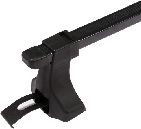 Ainter Cross Bar Roof Rack for Universal 54" Window Frame Universal Fit for Most Vehicles Black with 100LBS Load-Capacity Roof Top Rail Rack Crossbar Luggage Cargo Carrier Roof Rack Set in Kuwait