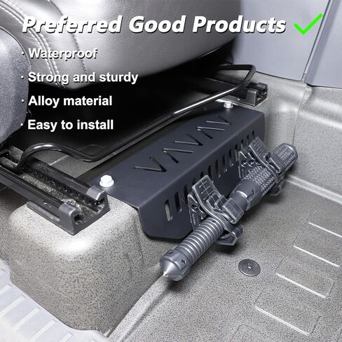 Flashlight Holder Bracket Mount Compatible with INEOS Grenadier 2020-2024 Accessories, Carbon Steel Auto Underseat Flashlight Small Tool Holder Bracket in Saudi Arabia