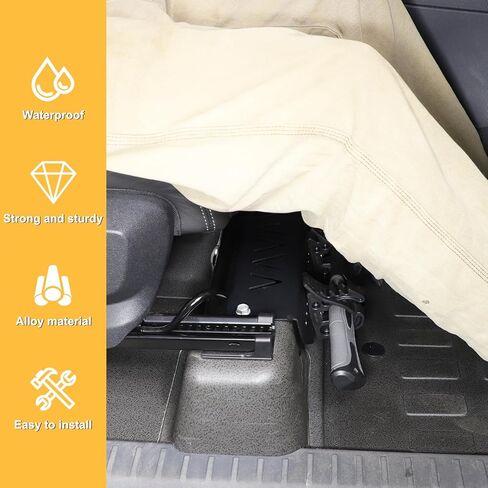 Flashlight Holder Bracket Mount Compatible with INEOS Grenadier 2020-2024 Accessories, Carbon Steel Auto Underseat Flashlight Small Tool Holder Bracket in Saudi Arabia