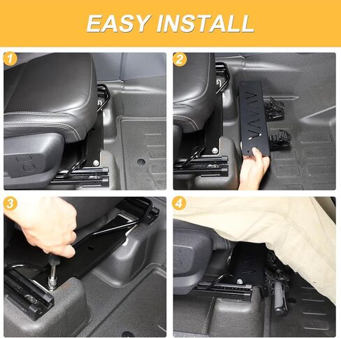 Flashlight Holder Bracket Mount Compatible with INEOS Grenadier 2020-2024 Accessories, Carbon Steel Auto Underseat Flashlight Small Tool Holder Bracket in Saudi Arabia