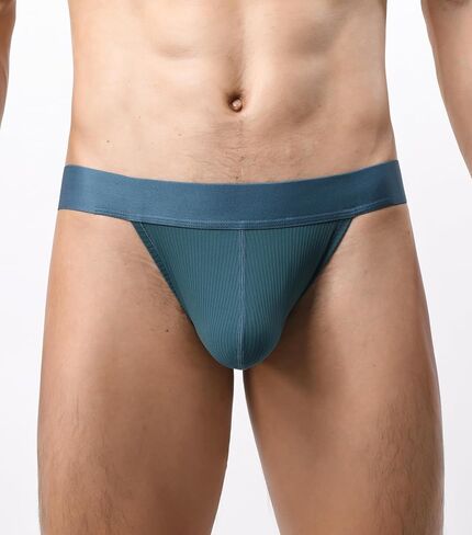 WINDAY Men's Ice Silk Triangle Bikinis Low Rise Briefs Soft Breathable Underwear in Saudi Arabia