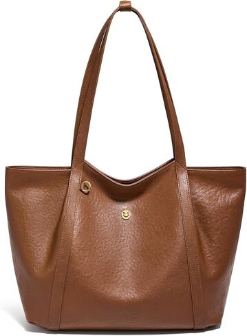 حقائب يد من الجلد الطبيعي من FOXLOVER للنساء حقائب كتف مترهلة مصممة بمقبض علوي in Kuwait