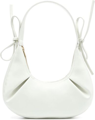 محفظة للنساء حقائب كتف هلالية للنساء حقيبة صغيرة بمقبض لطيف وحقيبة حمل تحت الإبط in Kuwait