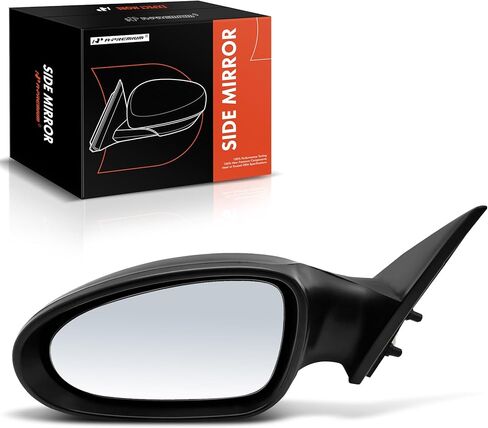 A-Premium Driver Side Manual Door Mirror - Compatible with Nissan Altima 2002 2003 2004 2005 2006 - Heated Non-Folding Black Outside Rear View Mirror - Replace# 96302ZB370 in Saudi Arabia