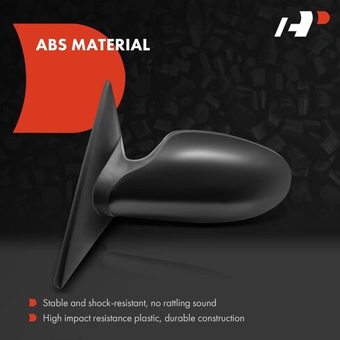 A-Premium Driver Side Manual Door Mirror - Compatible with Nissan Altima 2002 2003 2004 2005 2006 - Heated Non-Folding Black Outside Rear View Mirror - Replace# 96302ZB370 in Saudi Arabia
