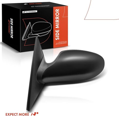 A-Premium Driver Side Manual Door Mirror - Compatible with Nissan Altima 2002 2003 2004 2005 2006 - Heated Non-Folding Black Outside Rear View Mirror - Replace# 96302ZB370 in Saudi Arabia