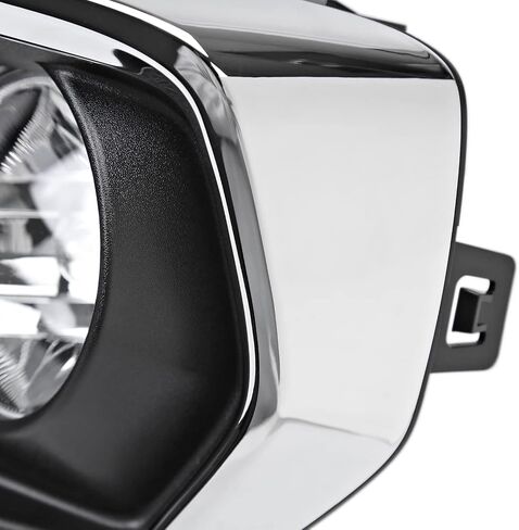 SPEC-D TUNING Chrome Trim Fog Lights + Bezels + Switch Compatible with 2021-2022 Chevy Colorado, Left + Right Pair Assembly in Saudi Arabia