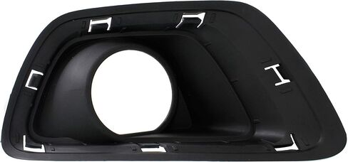 Garage-Pro Front, Driver Side Fog Light Trim Compatible with 2015-2021 Chevrolet Colorado Textured Black in Saudi Arabia