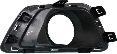 Garage-Pro Front, Driver Side Fog Light Trim Compatible with 2015-2021 Chevrolet Colorado Textured Black in Saudi Arabia