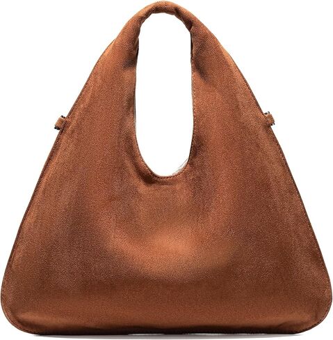 حقائب يد من جلد الغزال للنساء حقيبة كتف صغيرة عبر الجسم وحقائب يد أنيقة وحقيبة يد للسفر والعمل in Kuwait