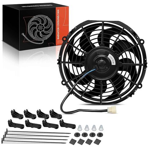 Replacement Parts for 10 Inch Universal Electric Radiator Cooling Fan&Mounting Kit 12V 80 Watts Pull Mod-A58PP-81457 in Saudi Arabia