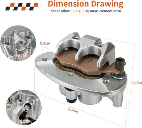 الفرجار الفرامل الخلفية لقائد Can-Am Max 800 1000 2011-2020 705600872 in Kuwait