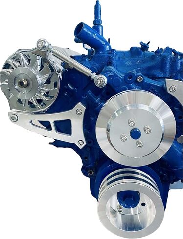 متوافق مع دعامة Ford Alternator High Mount باستخدام مضخة مياه ميكانيكية 429 460 BBF in Kuwait