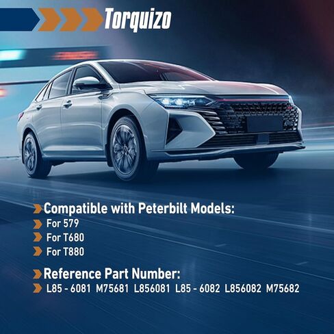 طقم دعم ممتص الصدمات العلوي والسفلي لـ Peterbilt 579، T680، T880 -OE# L85-6081، L85-6082 in Kuwait