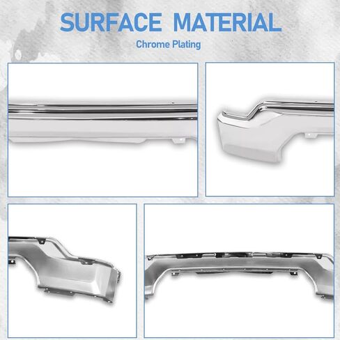 KPJTATUO Chrome Front Bumper Face Bar Compatible with 2019-2023 Sierra Chrome Iron Front Bumper in Kuwait