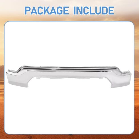 KPJTATUO Chrome Front Bumper Face Bar Compatible with 2019-2023 Sierra Chrome Iron Front Bumper in Kuwait