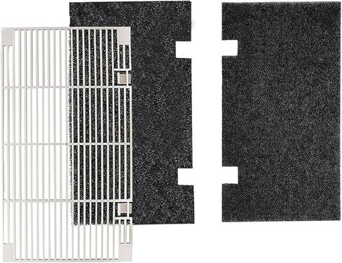 فلتر مكيف هواء RV للمبيت، غطاء مكيف هواء RV متوافق مع Duo Therm، فلتر تيار متردد للتخييم، غطاء مكيف الهواء لمقطورة السفر، حزمة واحدة مع وسادتي مرشحات in Kuwait